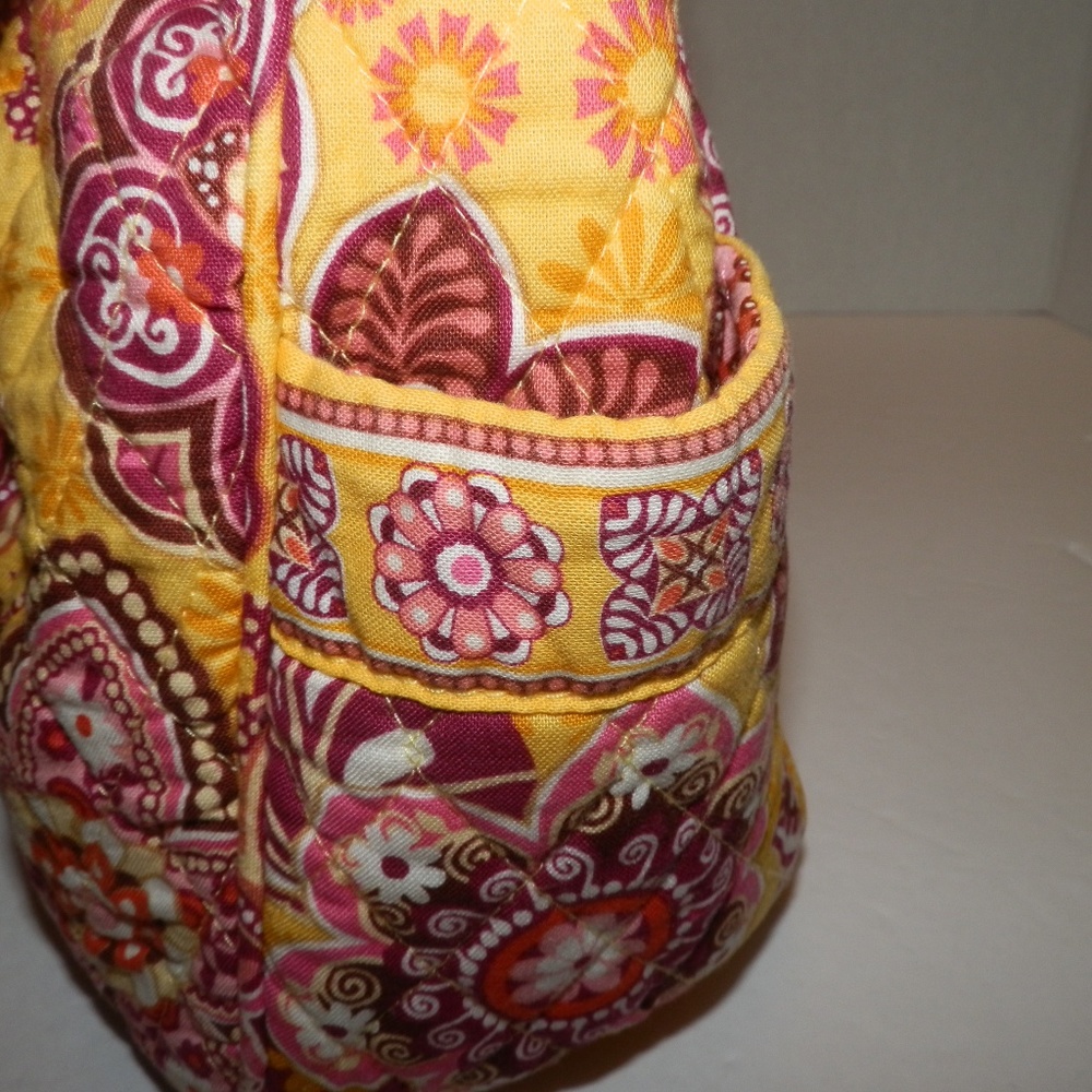 Vera Bradley Flowered Fabric Hobo Bag - Picture 7 of 8